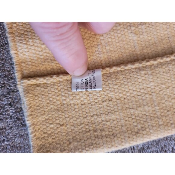 Lady of Guadalupe Holy Virgin Mary Wall Hanging Woven 15" x 25" 100% Cotton - Picture 6 of 6